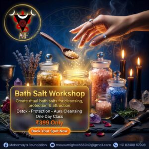 Ritual Bath Salt Workshop – Aura Cleansing