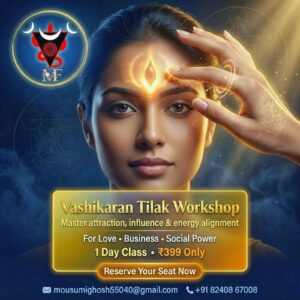 Vashikaran Tilak Workshop – Attraction & Influence